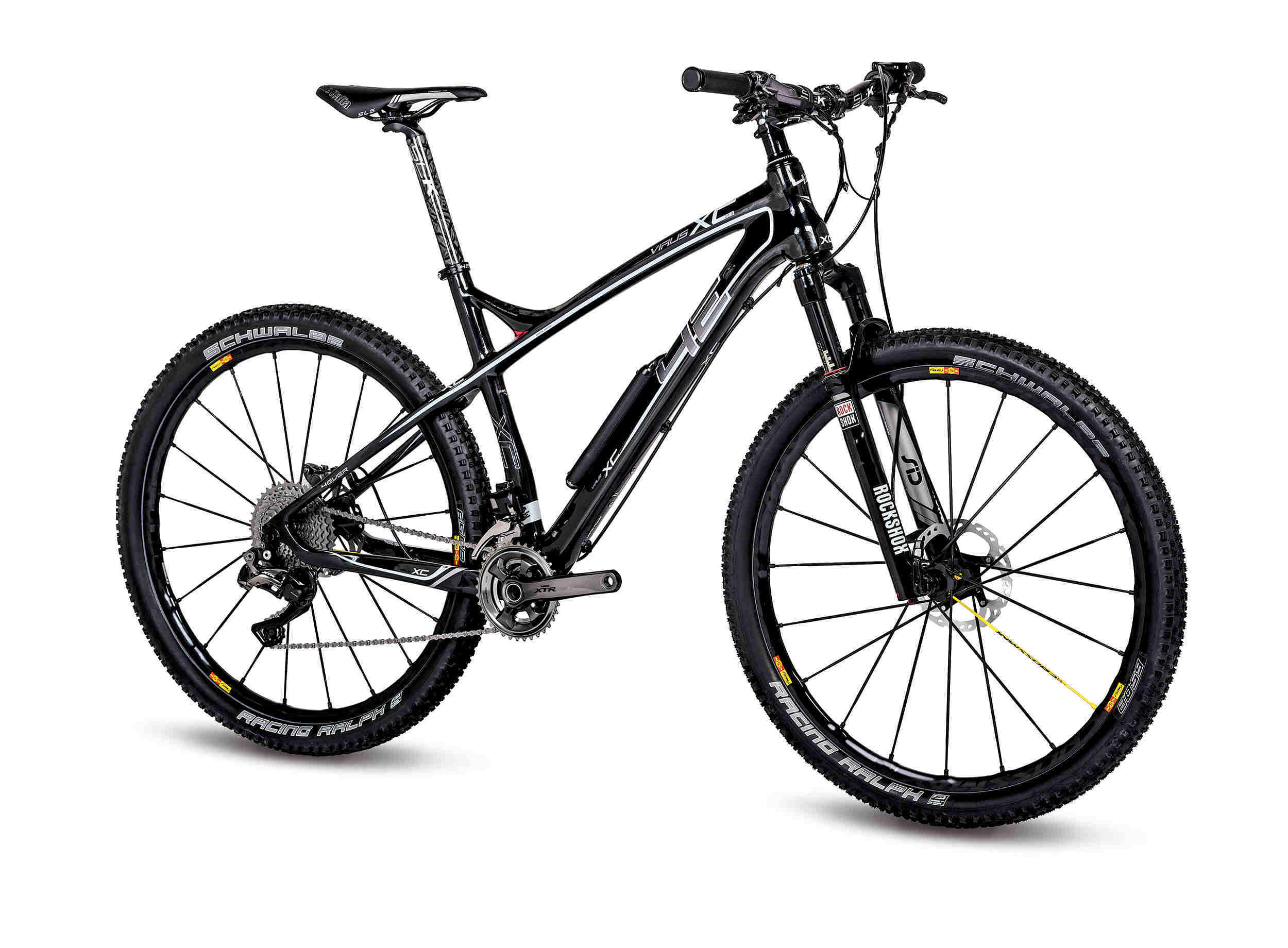 Bike Fahrrad Velo forever 4EVER Virus XC XTR Di2