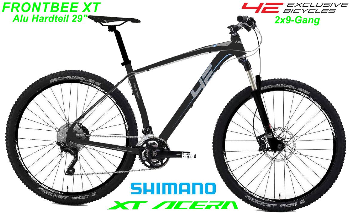 4ever Bikes Frontbee XT lila Hardteile Modell 2021 Bikes Shop kaufen Balsthal