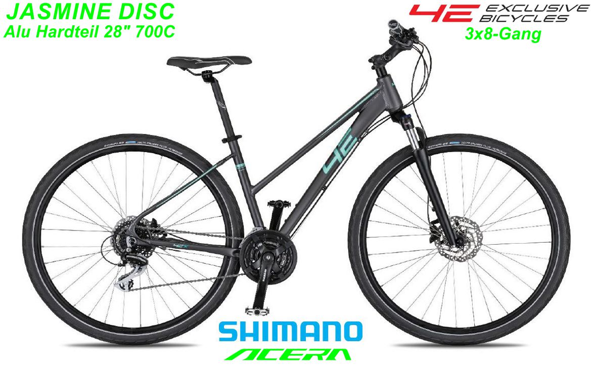 4ever Bikes Jasmine Disc grau 700C Hardteile Modell 2021 Bikes Shop kaufen Balsthal