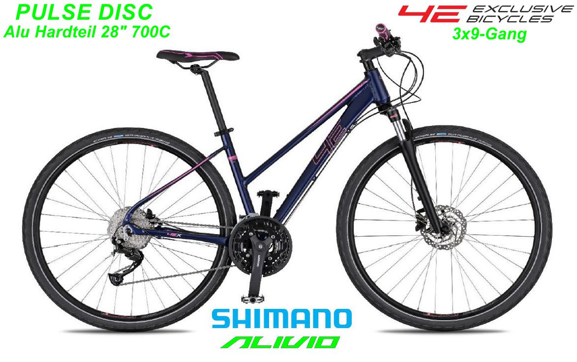 4ever Bikes Pulse Disc lila 700C Hardteile Modell 2021 Bikes Shop kaufen Balsthal