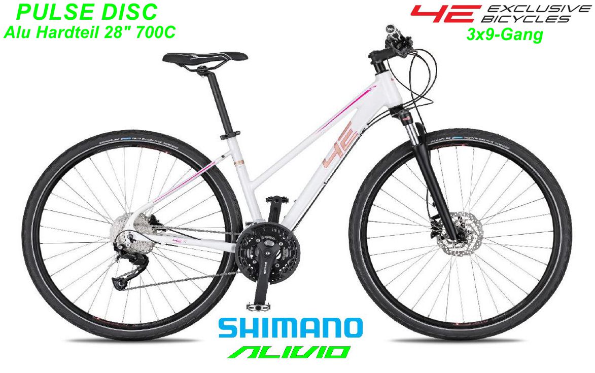 4ever Bikes Pulse Disc weiss 700C Hardteile Modell 2021 Bikes Shop kaufen Balsthal