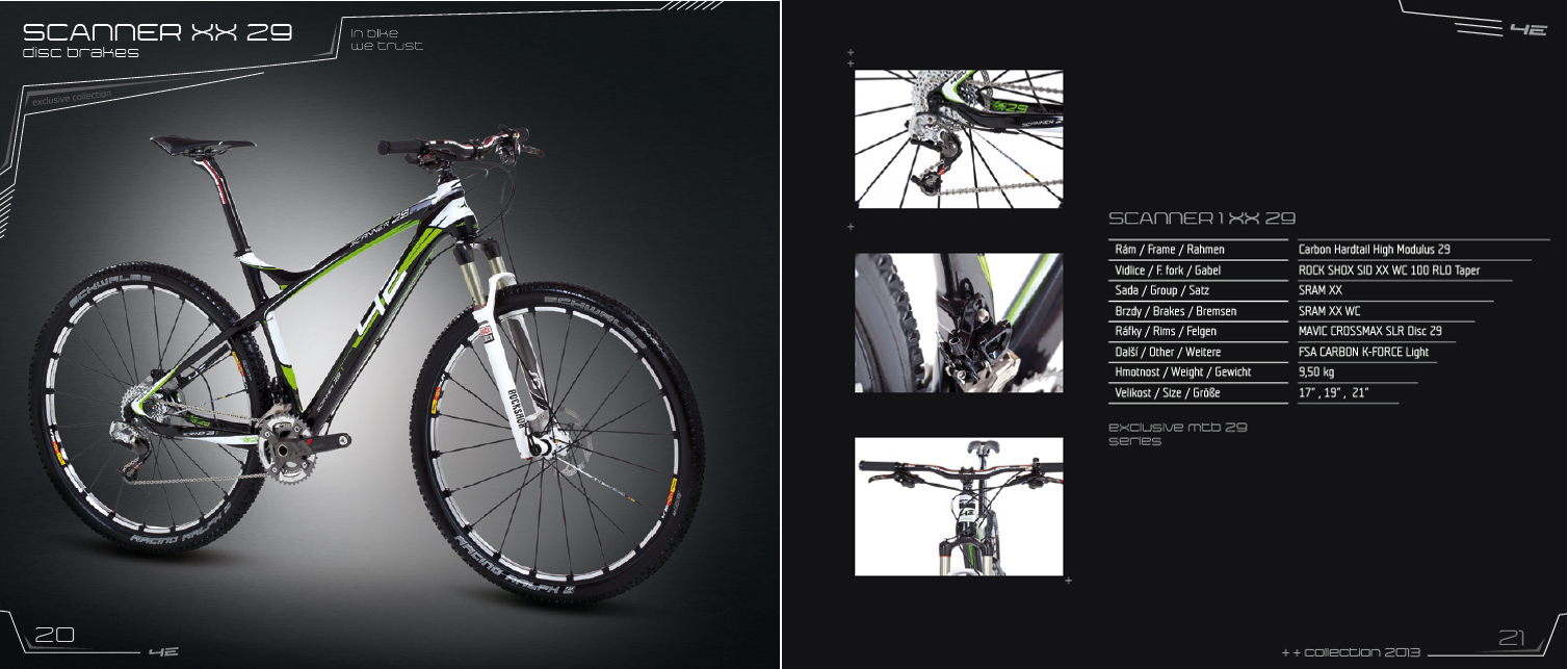 MTB 4EVER Scanner XX 29 mit Beschreibung