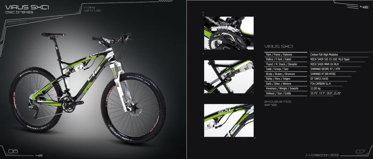 MTB 4EVER Virus SXC1 mit Beschreibung