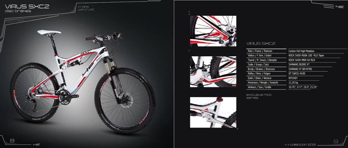 MTB 4EVER Virus SXC2 mit Beschreibung