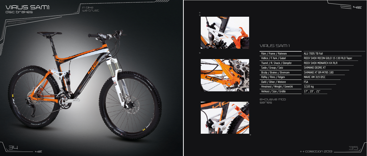 MTB 4EVER Virus Sam1 mit Beschreibung