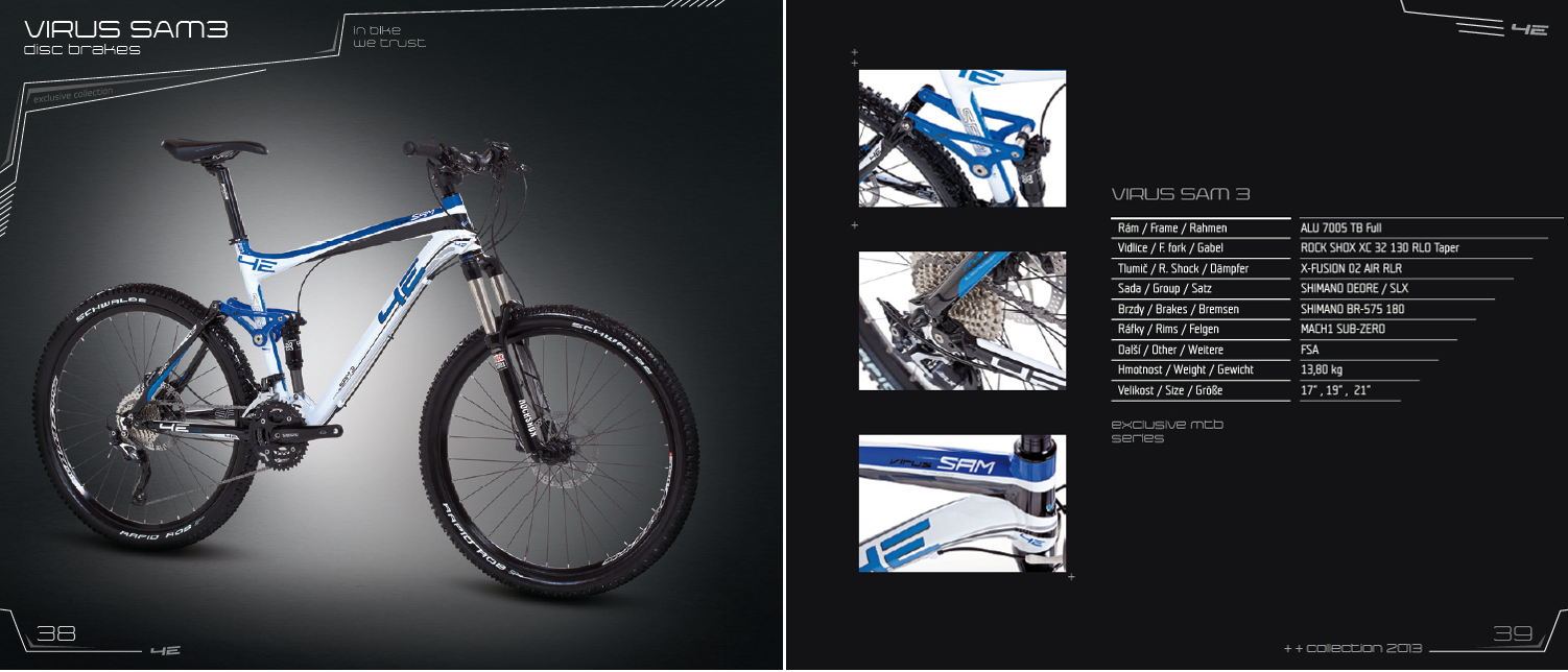 MTB 4EVER Virus Sam3 mit Beschreibung