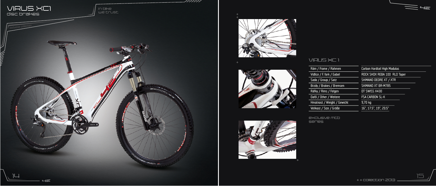 MTB 4EVER Virus XC1 mit Beschreibung
