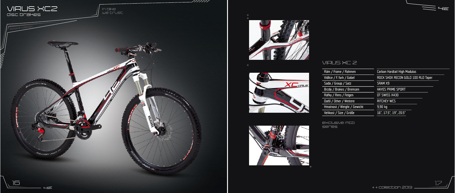MTB 4EVER Virus XC2 mit Beschreibung