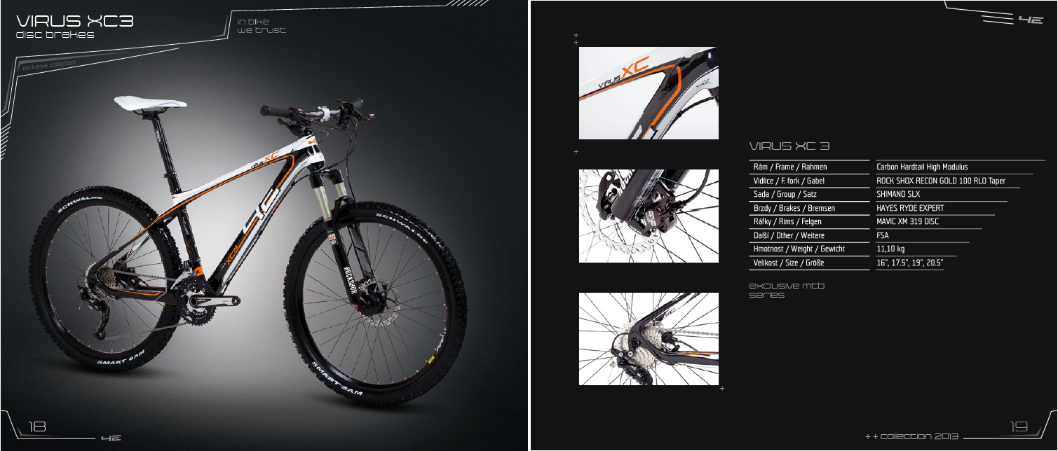 MTB 4EVER Virus XC3 mit Beschreibung