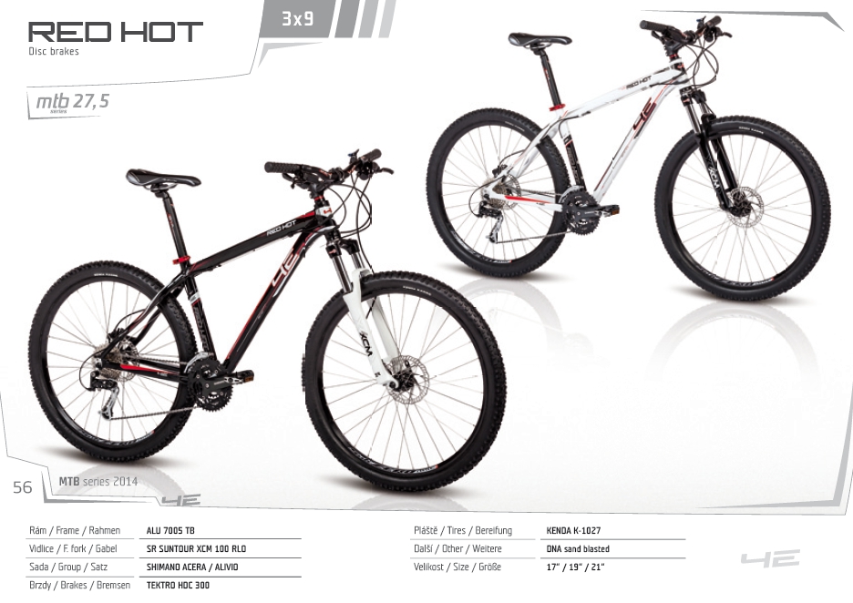 MTB 4EVER Red-Hot Disc mit Beschreibung
